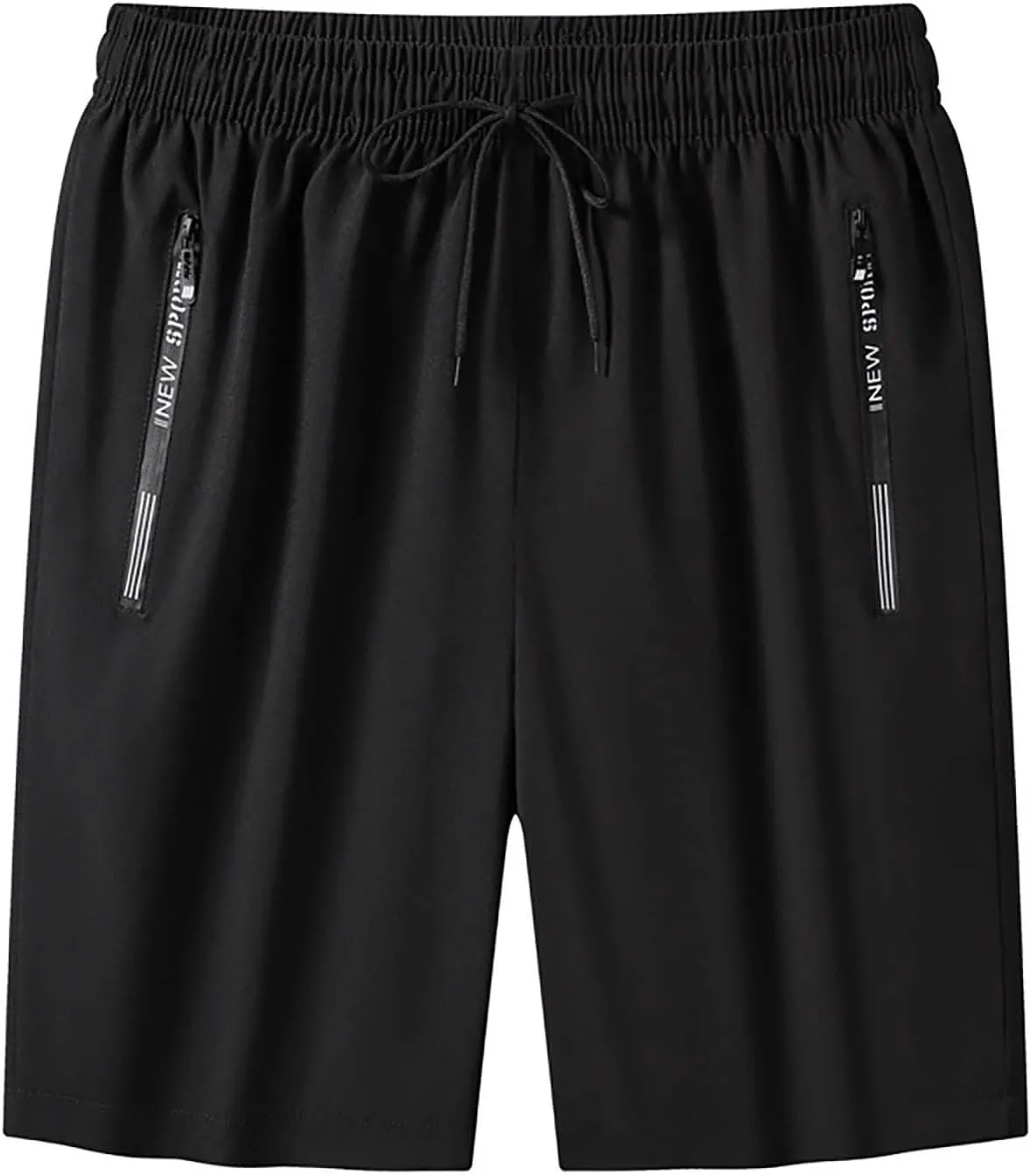 Men's Quick Dry Athletic Shorts Lightweight Breathable Running Shorts Elastic Waistband Workout Gym Short Pants