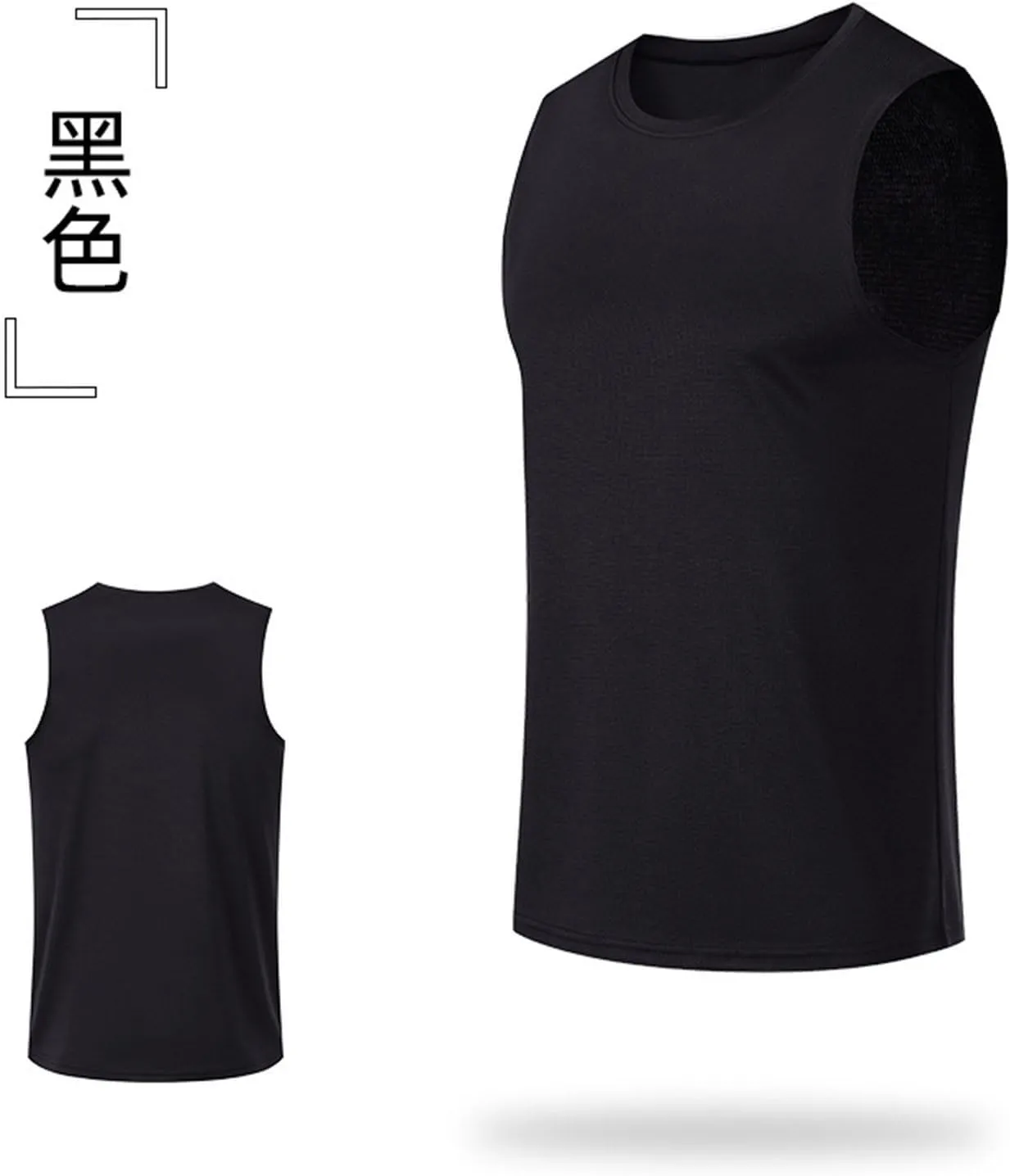 Mens Quick Dry Tank Tops Summer Gym Bodybuilding Muscle T Shirts Casual Sleeveless Sports Running Training Tees