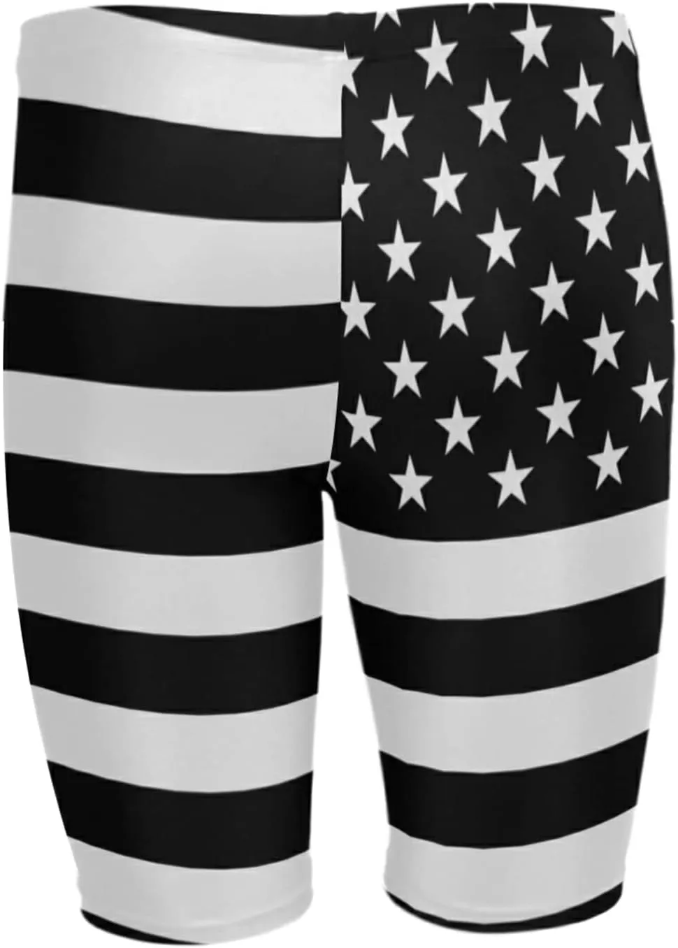 Mens Swim Jammers Printed Quick Dry Athletic Swimsuit