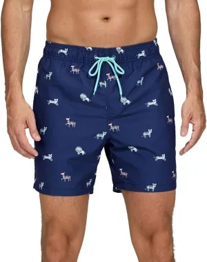 Men's Swim Trunks Quick Dry with Mesh Lining and Pockets