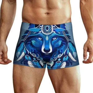 Mens Underwear Boxer Briefs Breathable Soft Moisture-Wicking Underwear