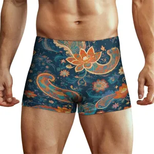 Men's Underwear Breathable Boxer Briefs Moisture-Wicking Lightweight Underwear