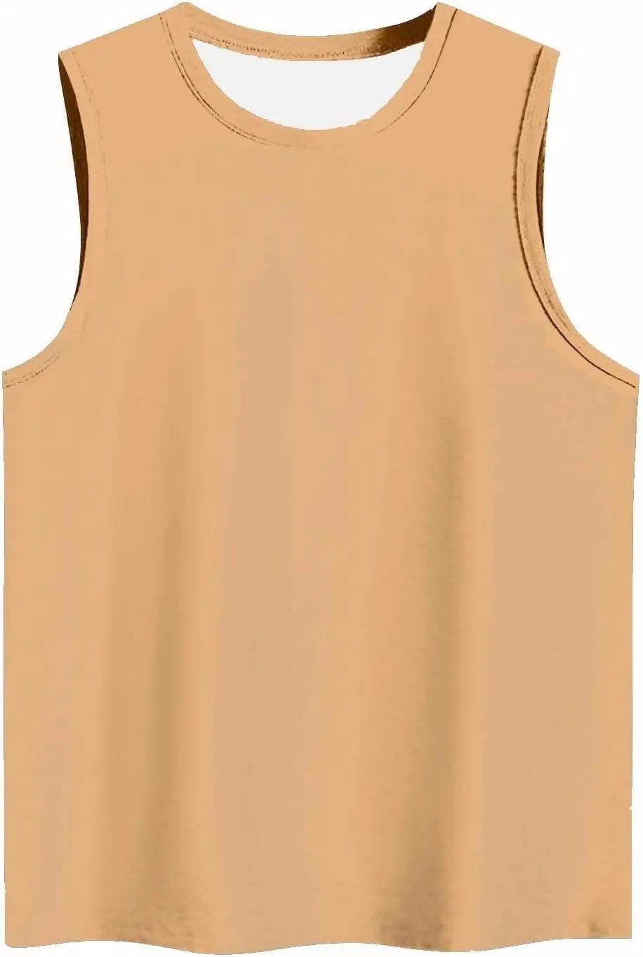 Mock Turtleneck for Women Sleeveless Slim Fit Casual Stretch Vest Tops Solid Summer Basic Undershirts Sleeveless