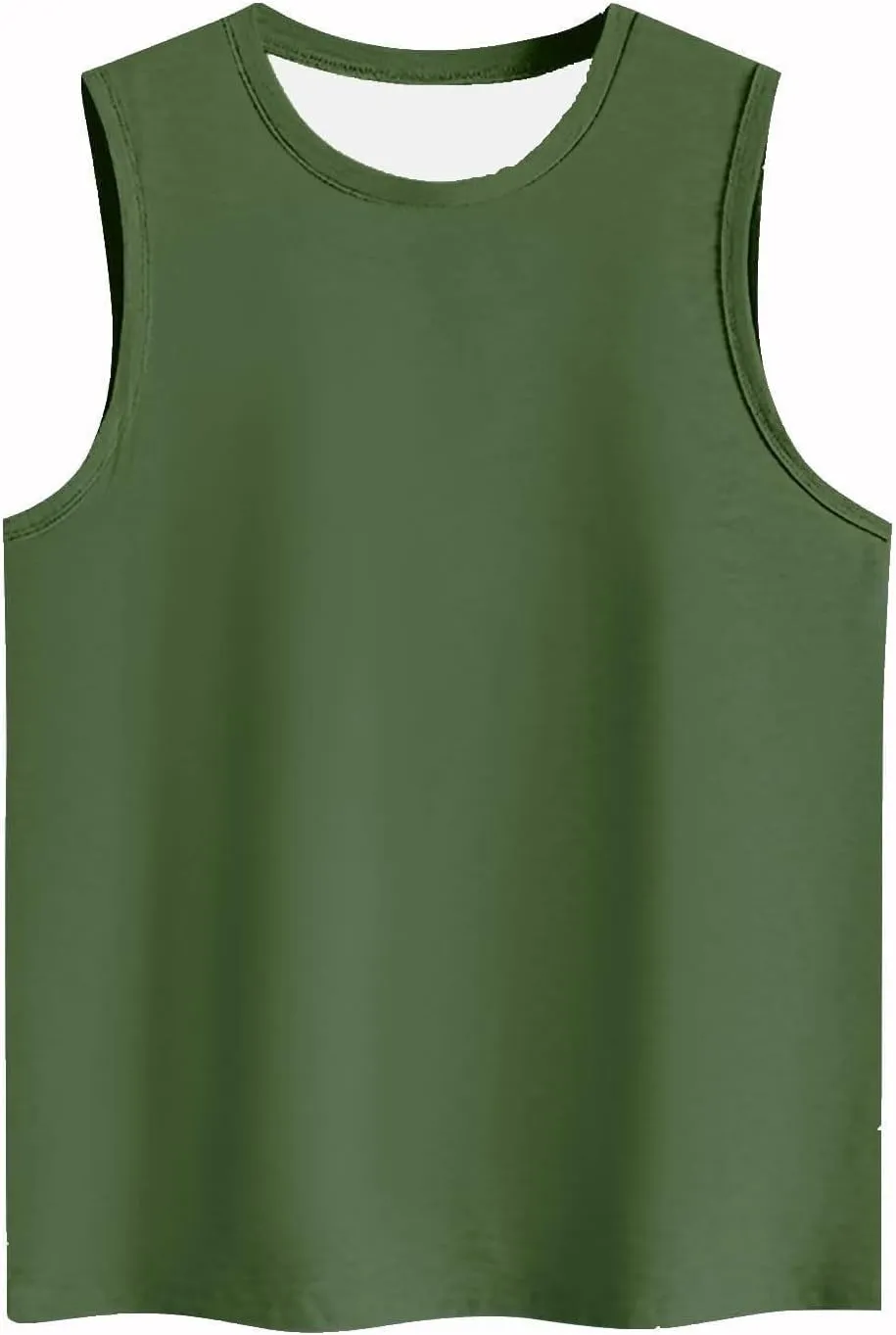 Mock Turtleneck for Women Sleeveless Slim Fit Casual Stretch Vest Tops Solid Summer Basic Undershirts Sleeveless
