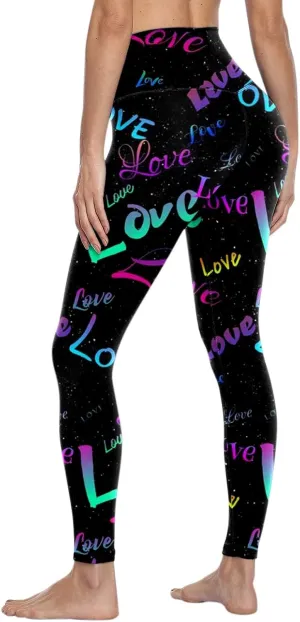 MRAFDGFB Sleep Slimmers Compression Leggings Plus Size Women Workout Silver Print Sports Yoga Pants Sexy Compression