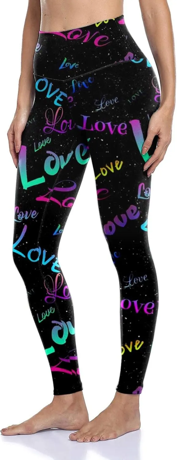 MRAFDGFB Sleep Slimmers Compression Leggings Plus Size Women Workout Silver Print Sports Yoga Pants Sexy Compression