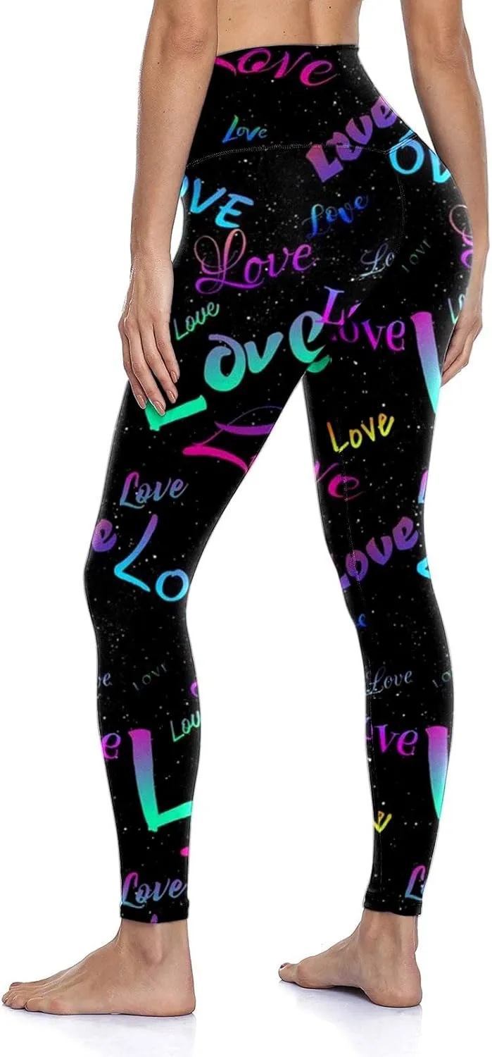 MRAFDGFB Sleep Slimmers Compression Leggings Plus Size Women Workout Silver Print Sports Yoga Pants Sexy Compression