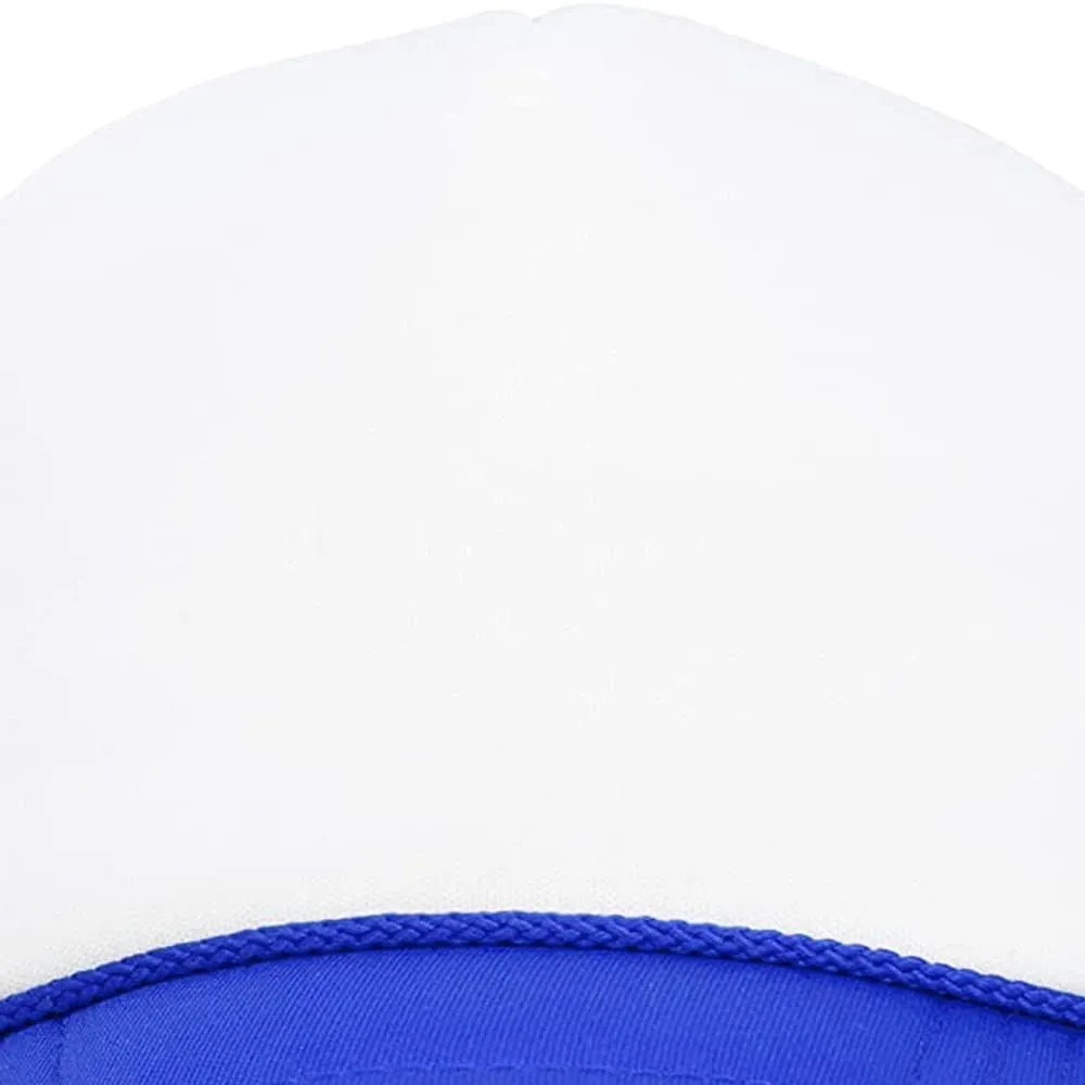 MR.R Sublimation Blank Polyester Mesh Cap Mesh Trucker Summer Mesh Cap,6 Pieces per Pack