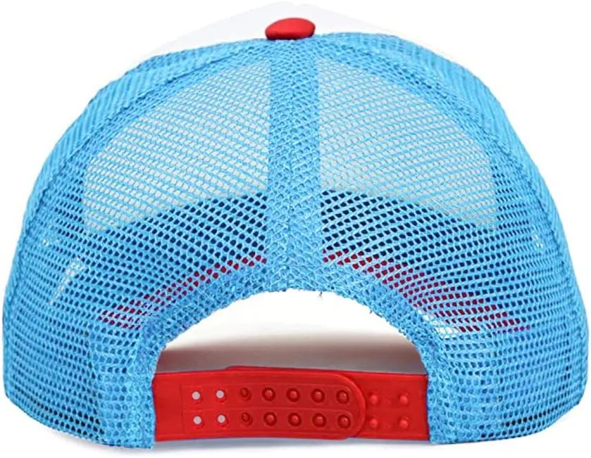 MR.R Sublimation Blank Polyester Mesh Cap Mesh Trucker Summer Mesh Cap,6 Pieces per Pack