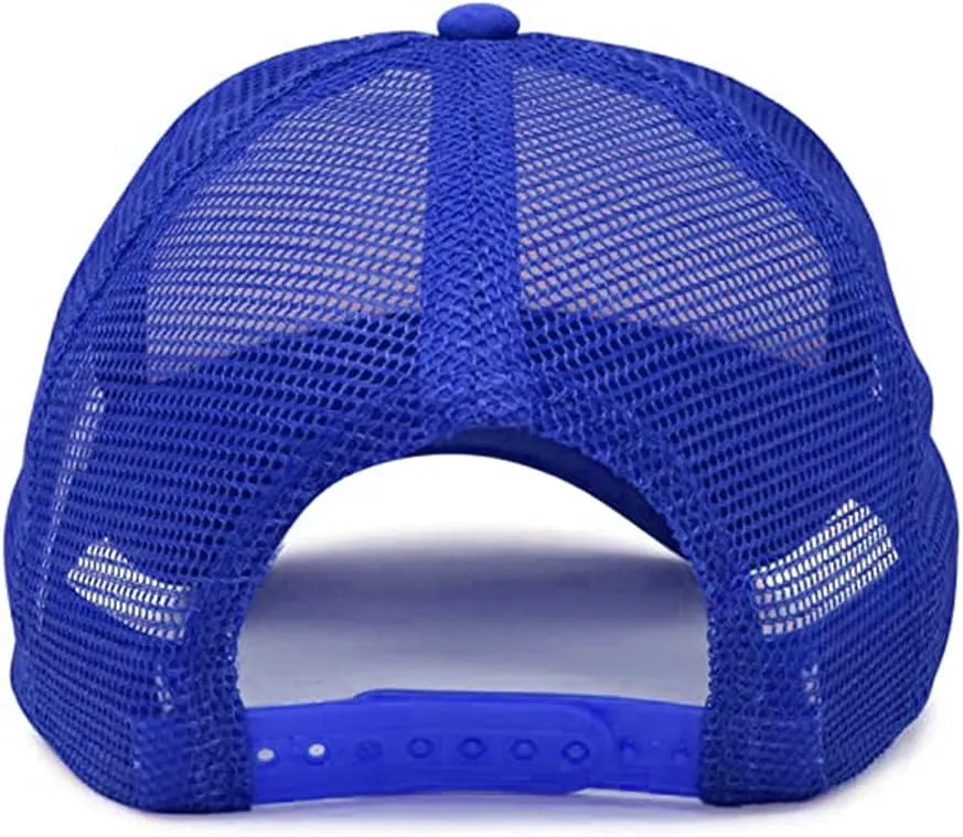 MR.R Sublimation Blank Polyester Mesh Cap Mesh Trucker Summer Mesh Cap,6 Pieces per Pack