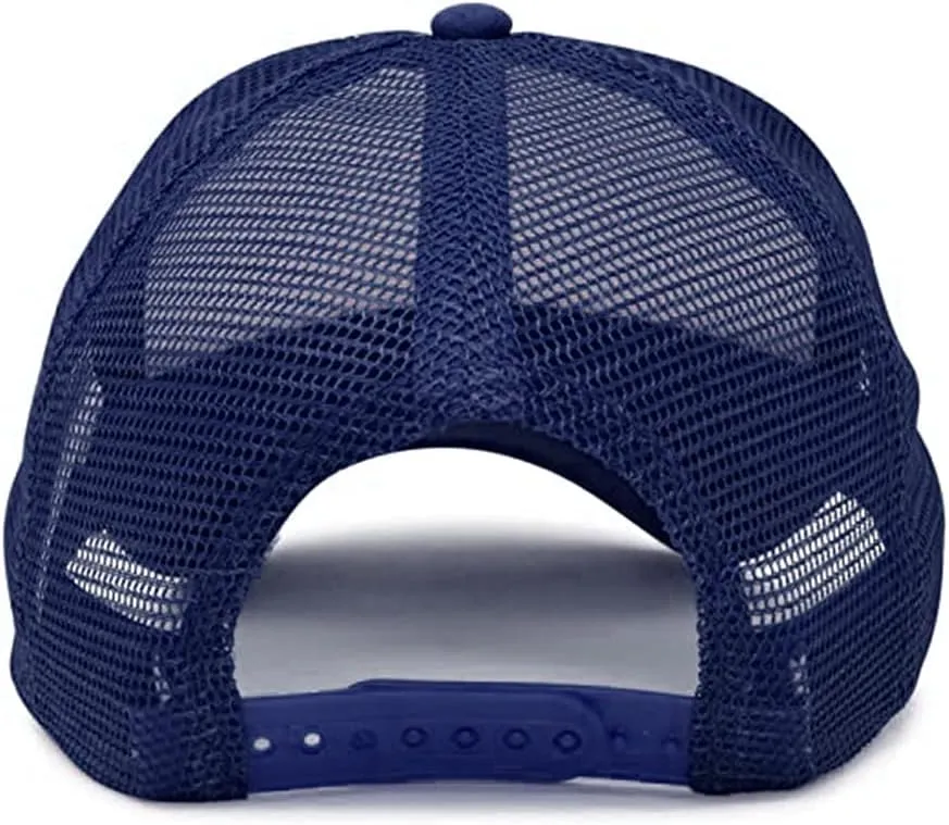 MR.R Sublimation Blank Polyester Mesh Cap Mesh Trucker Summer Mesh Cap,6 Pieces per Pack