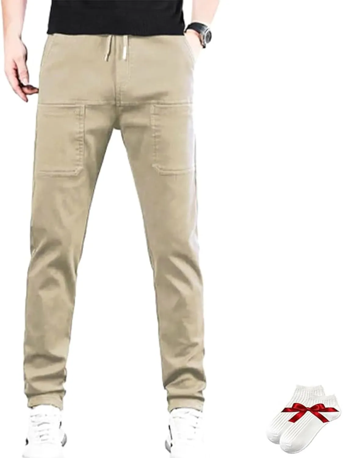 Multipants Luxury Pants, Multipants - High Stretch Multi-Pocket Durable Cargo Pants Men's
