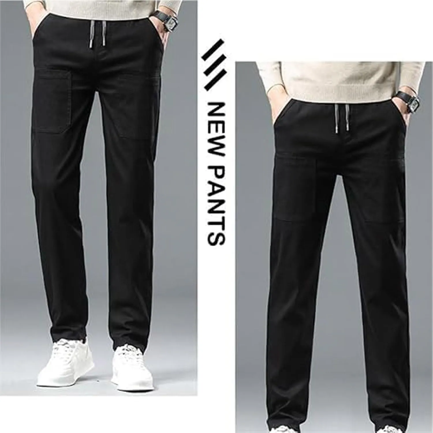 Multipants Luxury Pants, Multipants - High Stretch Multi-Pocket Durable Cargo Pants Men's