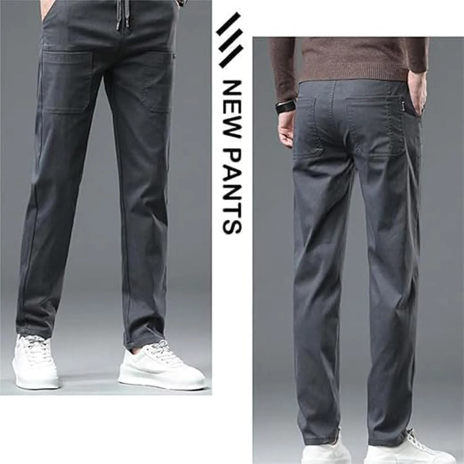 Multipants Luxury Pants, Multipants - High Stretch Multi-Pocket Durable Cargo Pants Men's