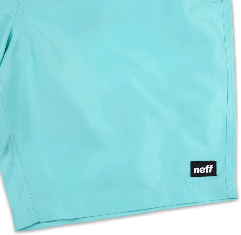 NEFF Men's 9" Quick Dry Swim Trunks with Lining