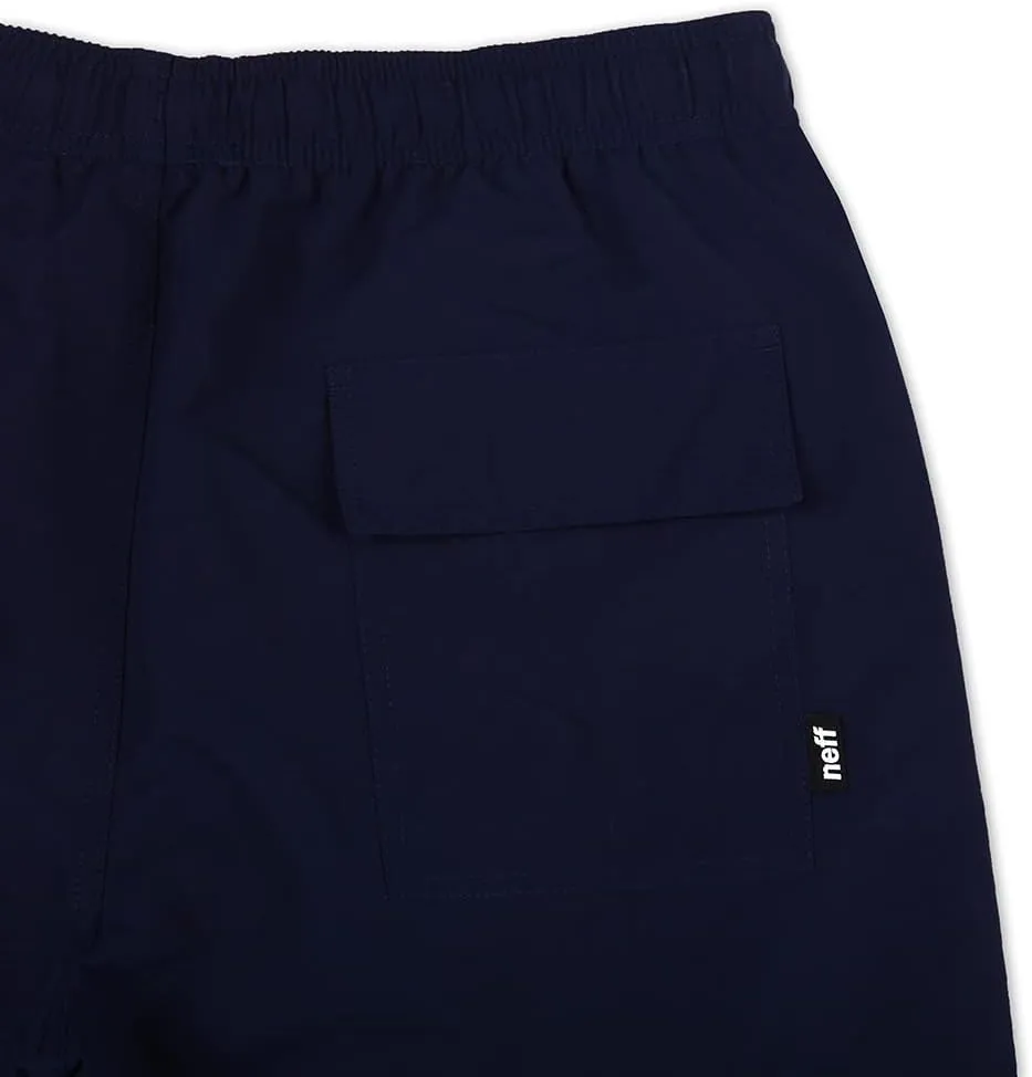 NEFF Men's 9" Quick Dry Swim Trunks with Lining