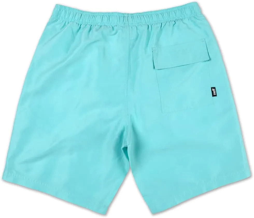 NEFF Men's 9" Quick Dry Swim Trunks with Lining