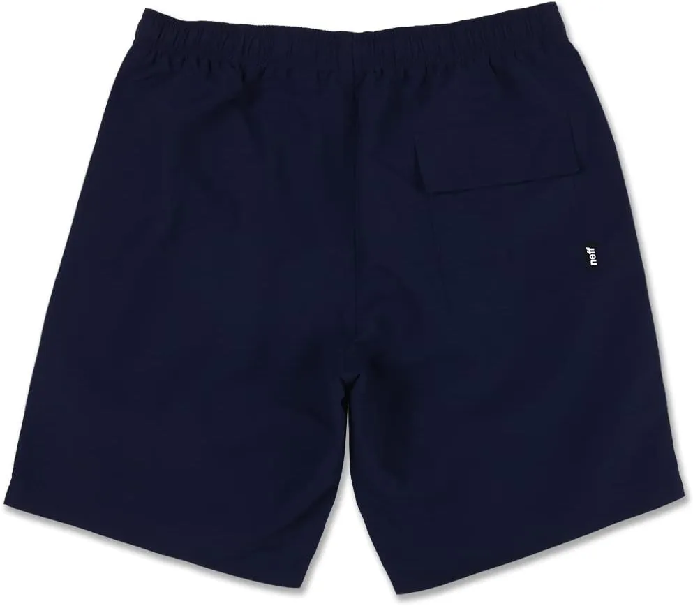 NEFF Men's 9" Quick Dry Swim Trunks with Lining