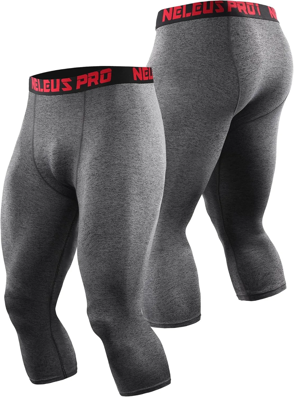 NELEUS Men's Dry Fit Compression Pants Workout Running Leggings