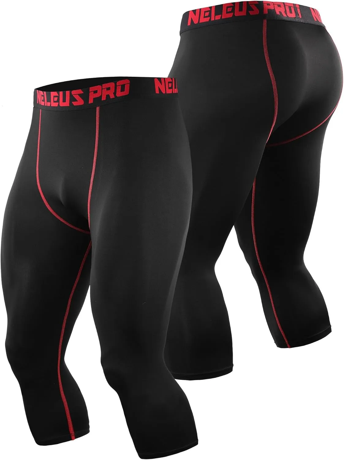NELEUS Men's Dry Fit Compression Pants Workout Running Leggings