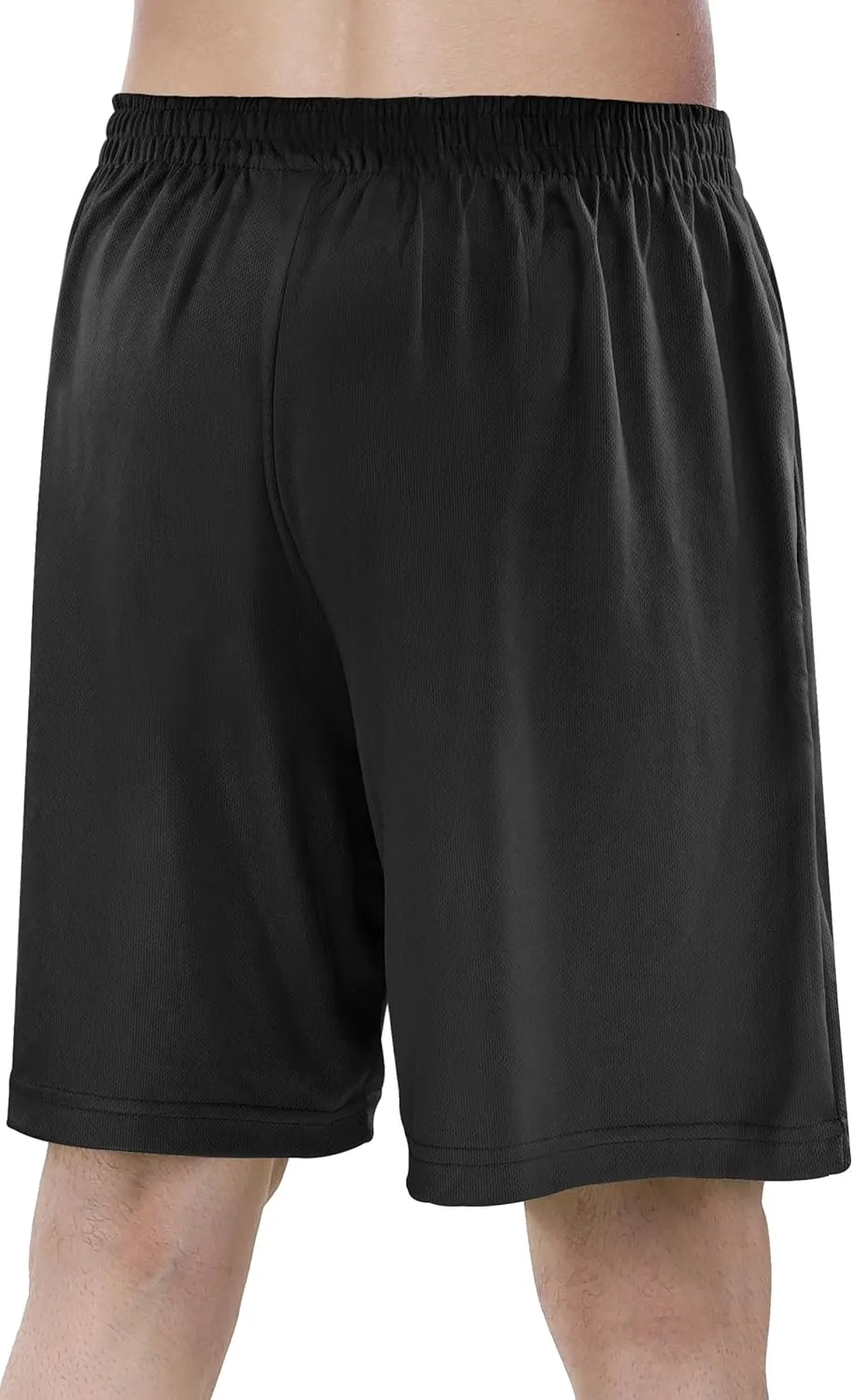 NY Threads Mens Athletic Shorts 2 Pack Quick Dry Lightweight Running Workout Gym Shorts with Pockets