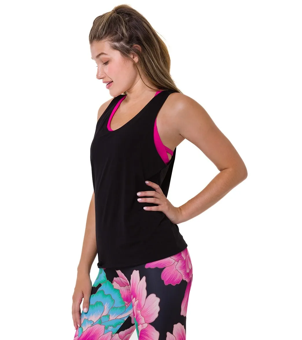 Onzie Slit Back Yoga Tank