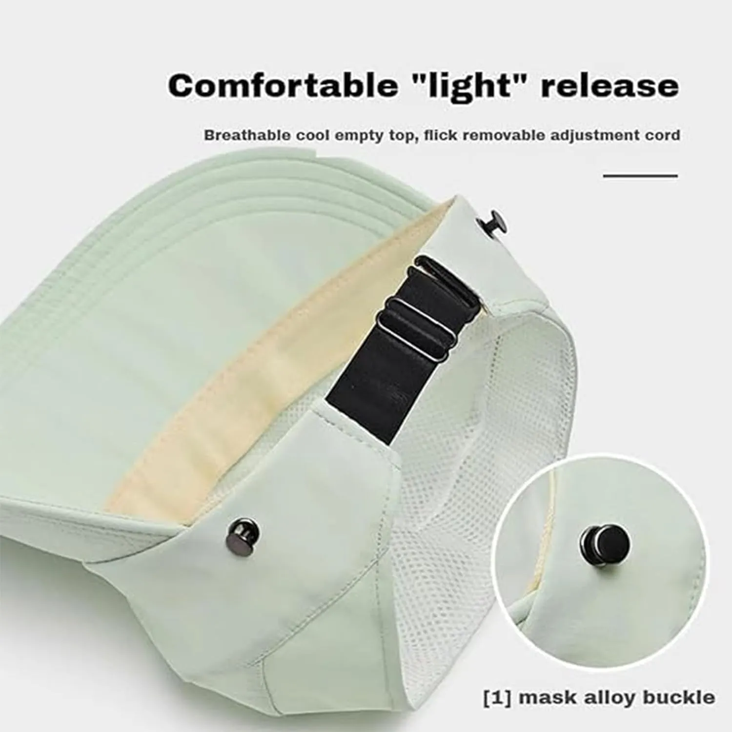 Outdoor UV Protection Hollow Top Sun Hat New classupery Wide Brim Breathable Empty Top Summer Sun Hat