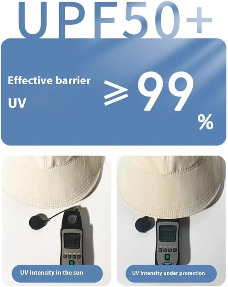 Outdoor Uv Protection Hollow Top Sun Hat, Sun Hats Women Wide Brim Uv Protection Hollow Top, Summer Sun Protect Visor Hats