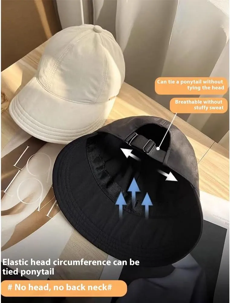 Outdoor Uv Protection Hollow Top Sun Hat, Sun Hats Women Wide Brim Uv Protection Hollow Top, Summer Sun Protect Visor Hats