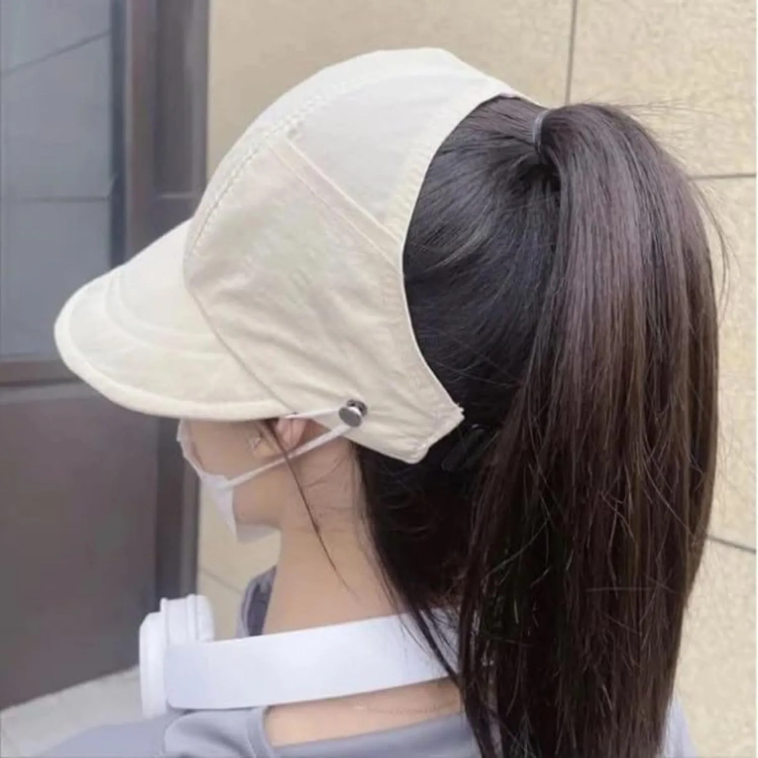 Outdoor Uv Protection Hollow Top Sun Hat, Women's Outdoor Uv Protection Hollow Top Wide Brim Sun Hat
