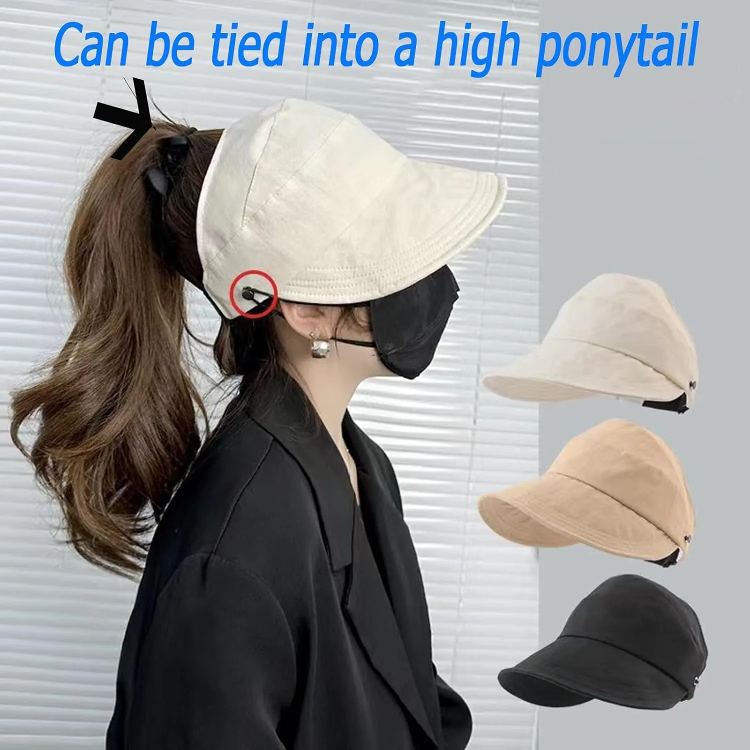 Outdoor Uv Protection Hollow Top Sun Hat,Women's Outdoor Uv Protection Hollow Top Wide Brim Sun Hat,Quick Dryin