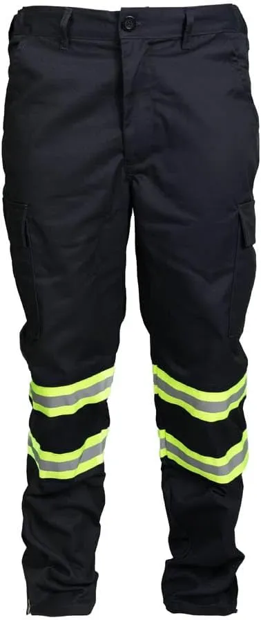 Premium High Visibility Safety Work Pant with Leg Zipper