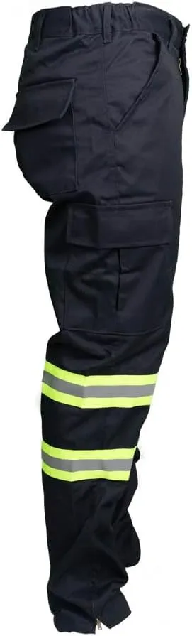 Premium High Visibility Safety Work Pant with Leg Zipper