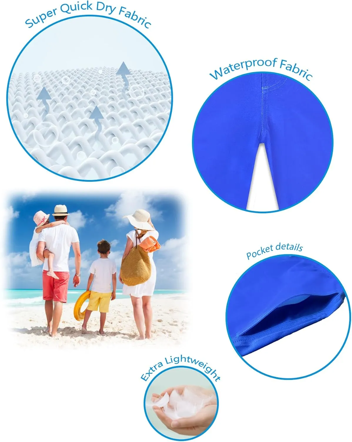 QRANSS Boys Swim Trunks Toddler Swim Shorts with Compression Liner Anti Chafe 2 in 1 Bathing Suit Swimsuit Swimwear