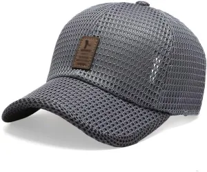 QUROXO Summer Outdoor Casual Baseball Cap, 2023 New Summer Mesh Breathable Baseball Cap Mesh Hat