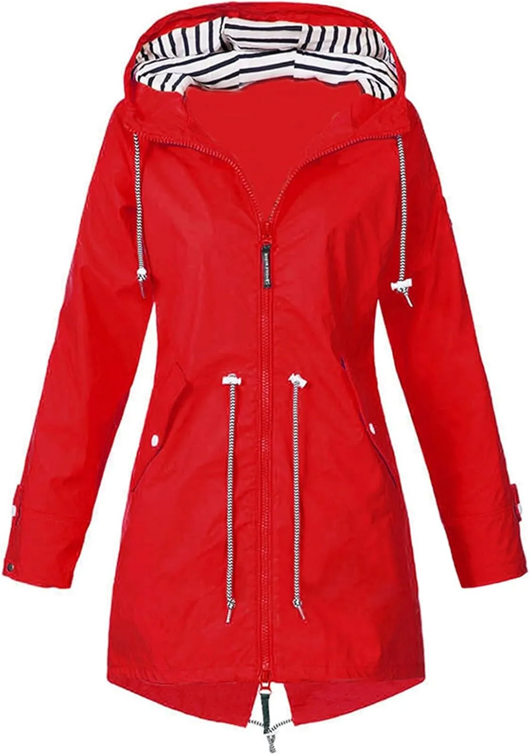 Raincoat Hoodie Women Waterproof Lightweight Jacket Lightweight Lined Rain Jacket Outdoor Ventures Jacket