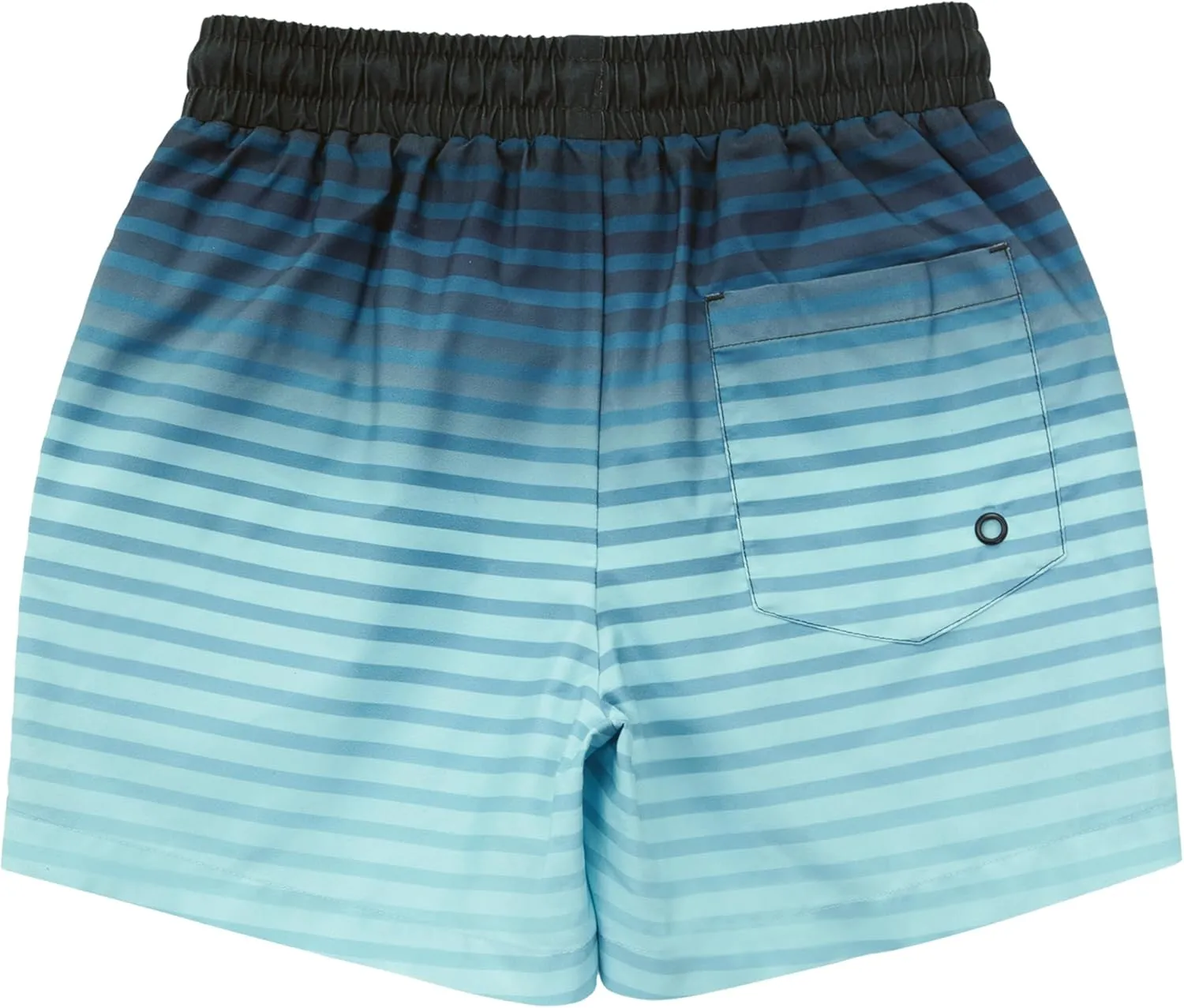 Rokka&Rolla Boys' Swim Trunks with Boxer Brief Liner Compression Anti Chafe Quick Dry Bathing Suit, UPF 50 
