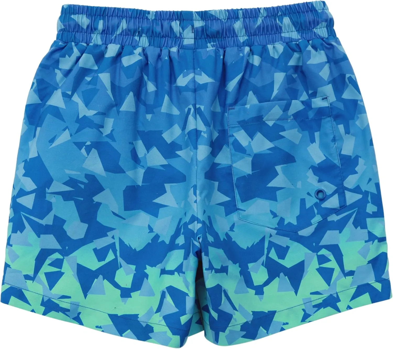 Rokka&Rolla Boys' Swim Trunks with Boxer Brief Liner Compression Anti Chafe Quick Dry Bathing Suit, UPF 50 