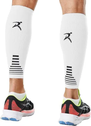 Rymora Calf Compression Sleeves Men Women - Leg Compression Sleeve Footless Socks - Shin Splint Relief Fitness Running