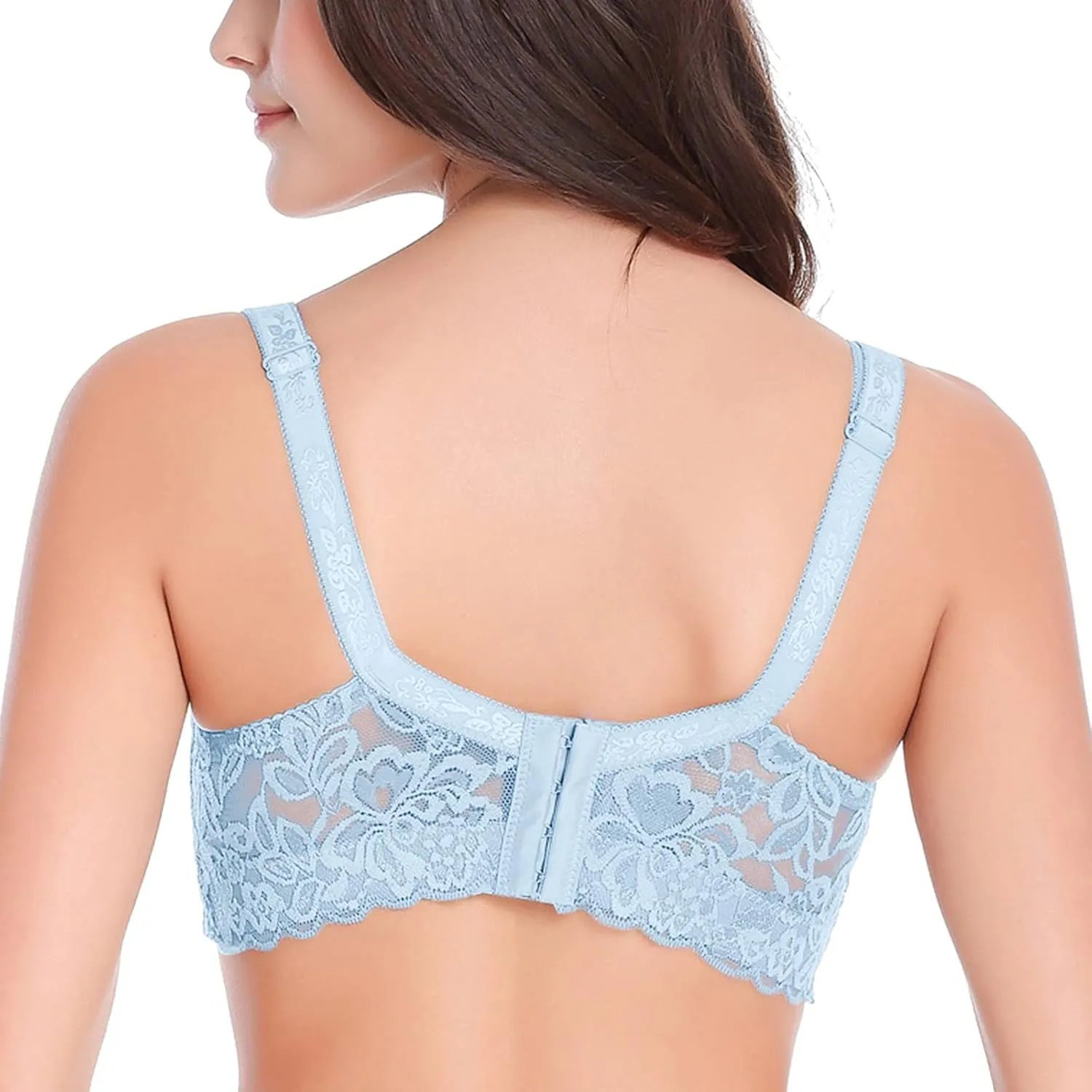 Sexy Bras for Women Push Up High Support Breathable Bras Full Coverage Seamless Plus Size Adjustable Casual Bralettes