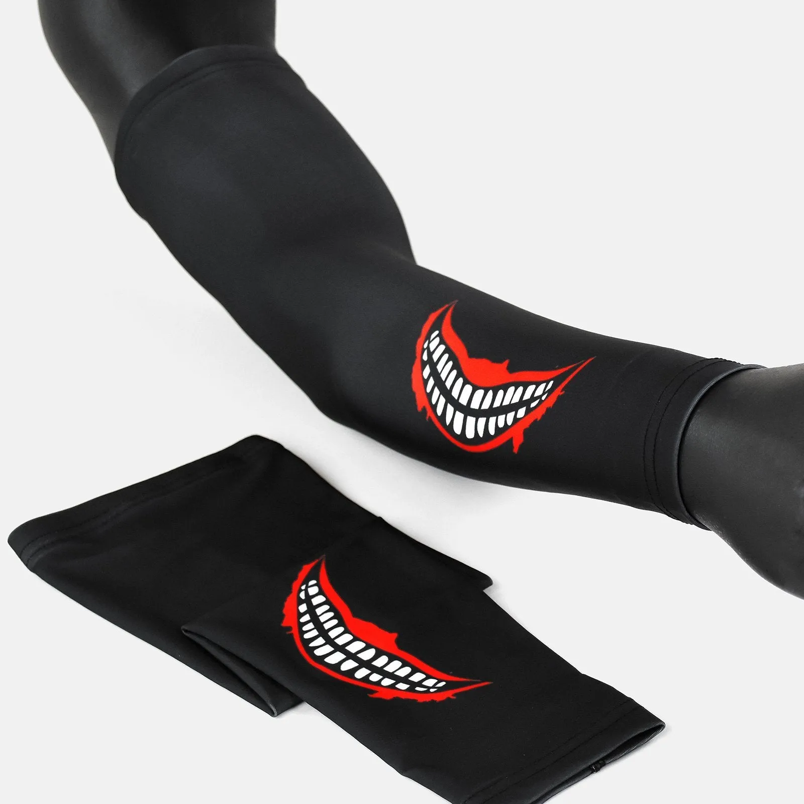 Smile Black Kids Arm Sleeve (Right Arm)