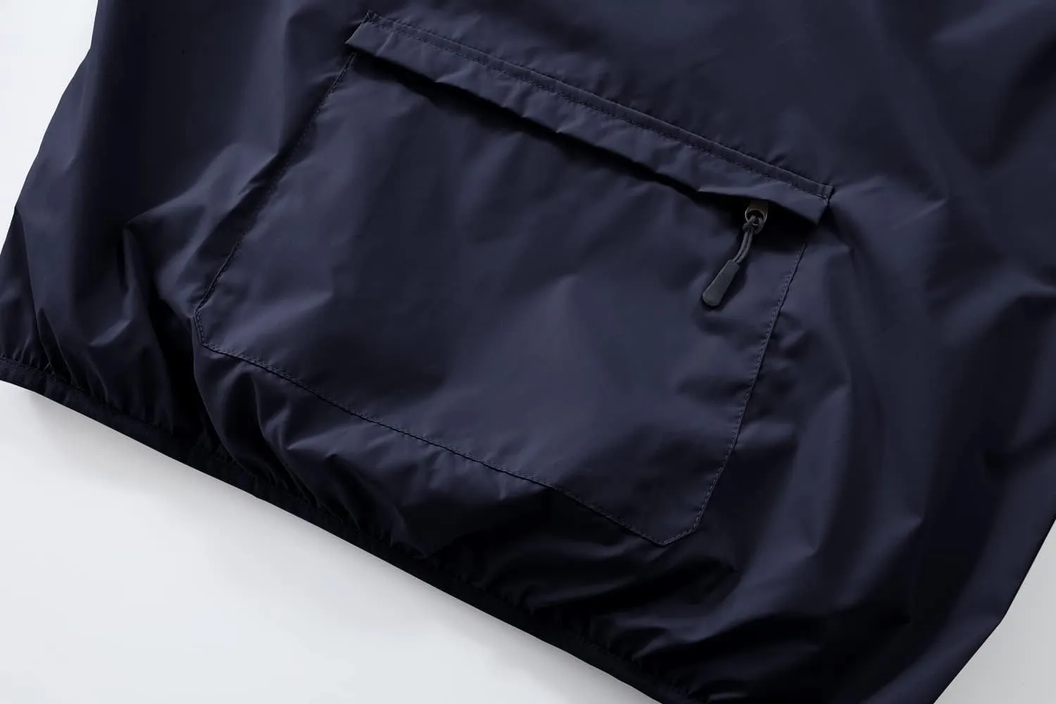 Spmor Men's Lightweight Waterproof Jacket Packable Windbreaker Running Coat