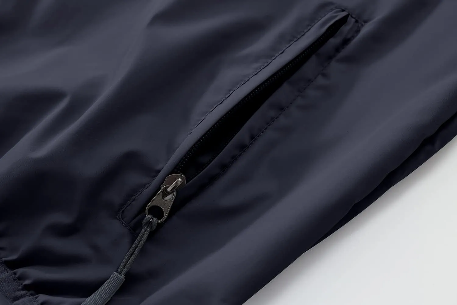 Spmor Men's Lightweight Waterproof Jacket Packable Windbreaker Running Coat