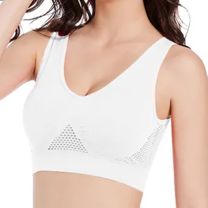 Sports Bras for Women 2025 Breathable Anti-Saggy Breasts Bra Cool Liftup Air Summer Comfort Mesh Bralettes