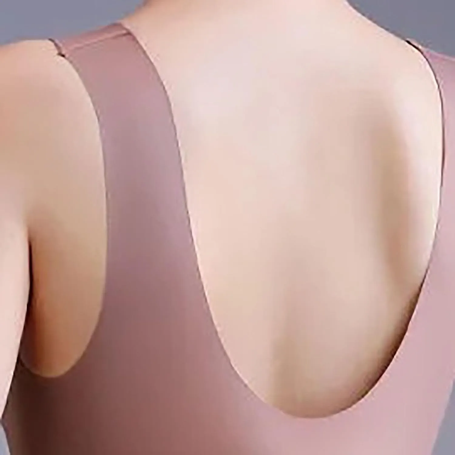 Sports Bras for Women Large Bust Summer Seamless Bra for Women V-Neck Posture Corrector Cooling Seamless Bras