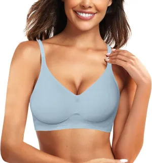 Sports Seamless Bras for Women Wirefree Comfort Push Up Bra Full Coverage Everyday Bralettes Sleeping Underwear