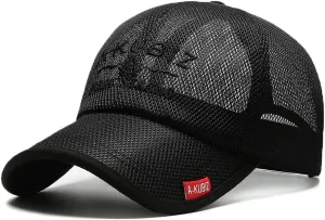 Summer Mesh Baseball Cap for Men Women Trucker Mesh Hat Baseball Hats Outdoor Sports Running hat