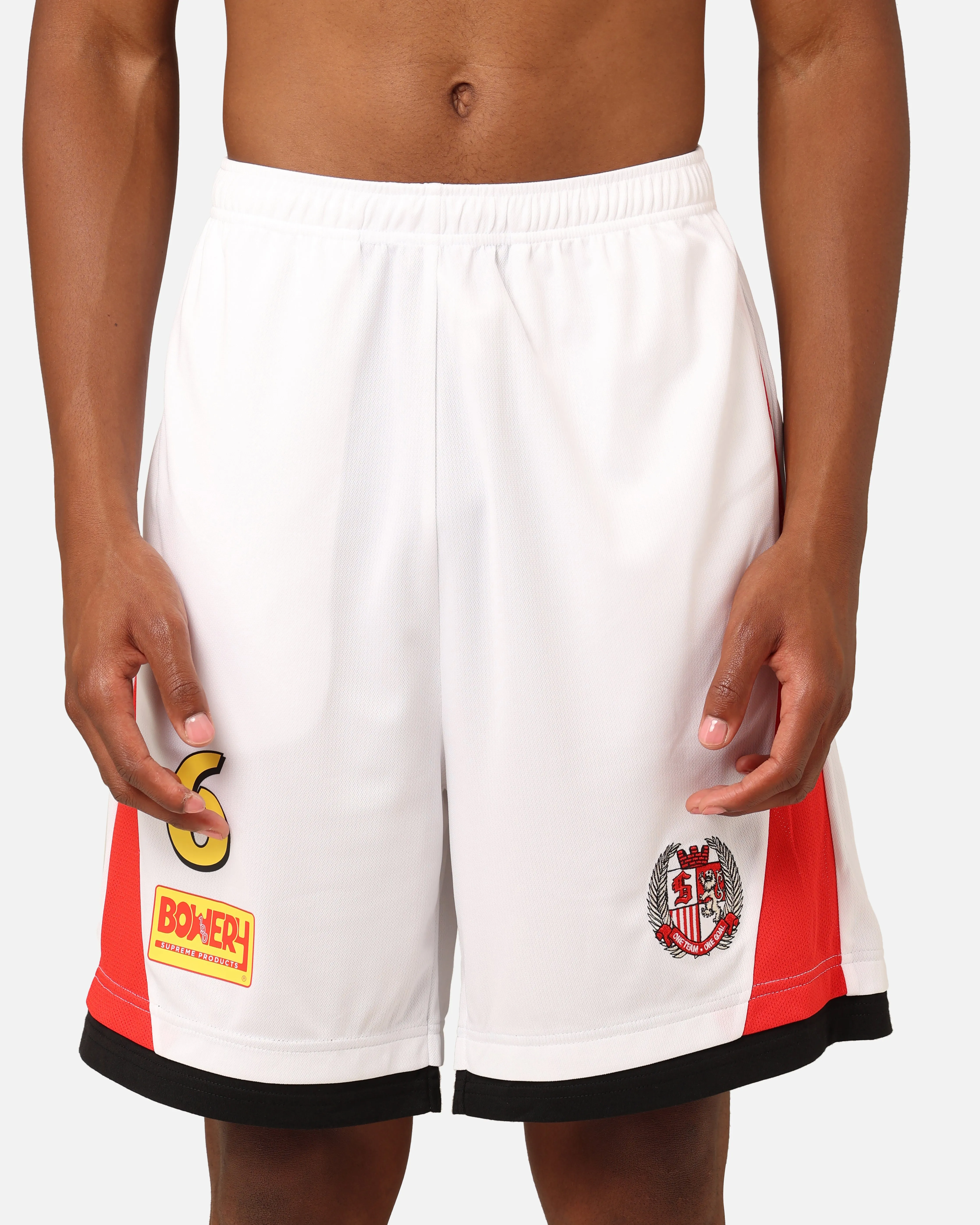Supreme Soccer Shorts White