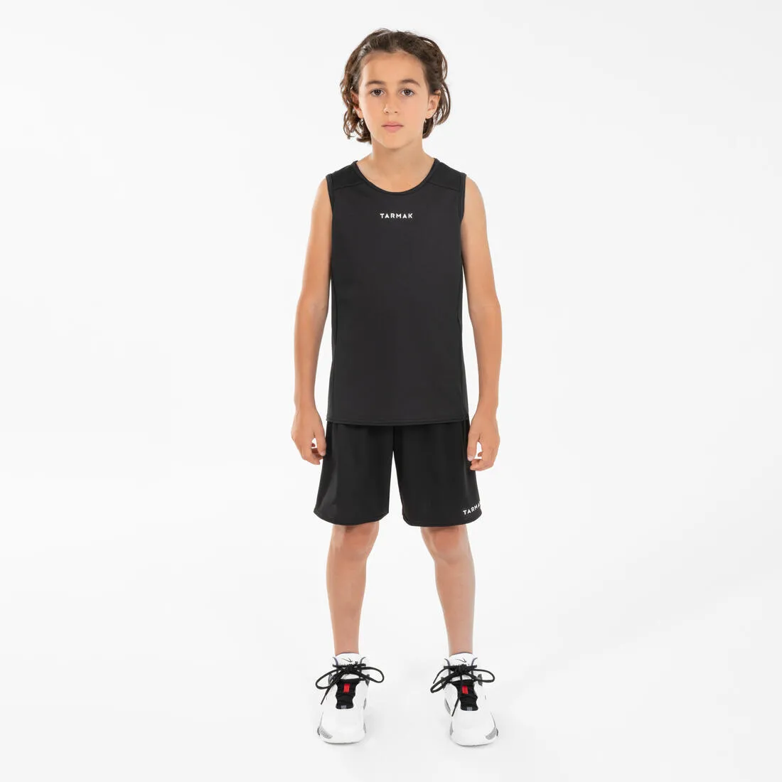 Tarmak Kid's T100 Sleeveless Basketball T-Shirt/Jersey