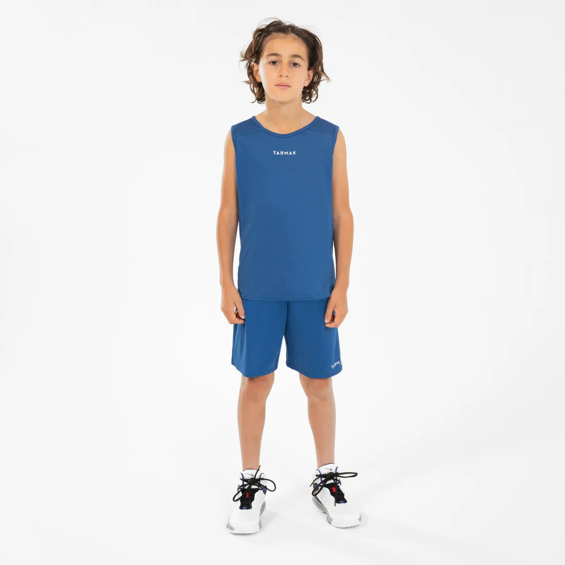 Tarmak Kid's T100 Sleeveless Basketball T-Shirt/Jersey